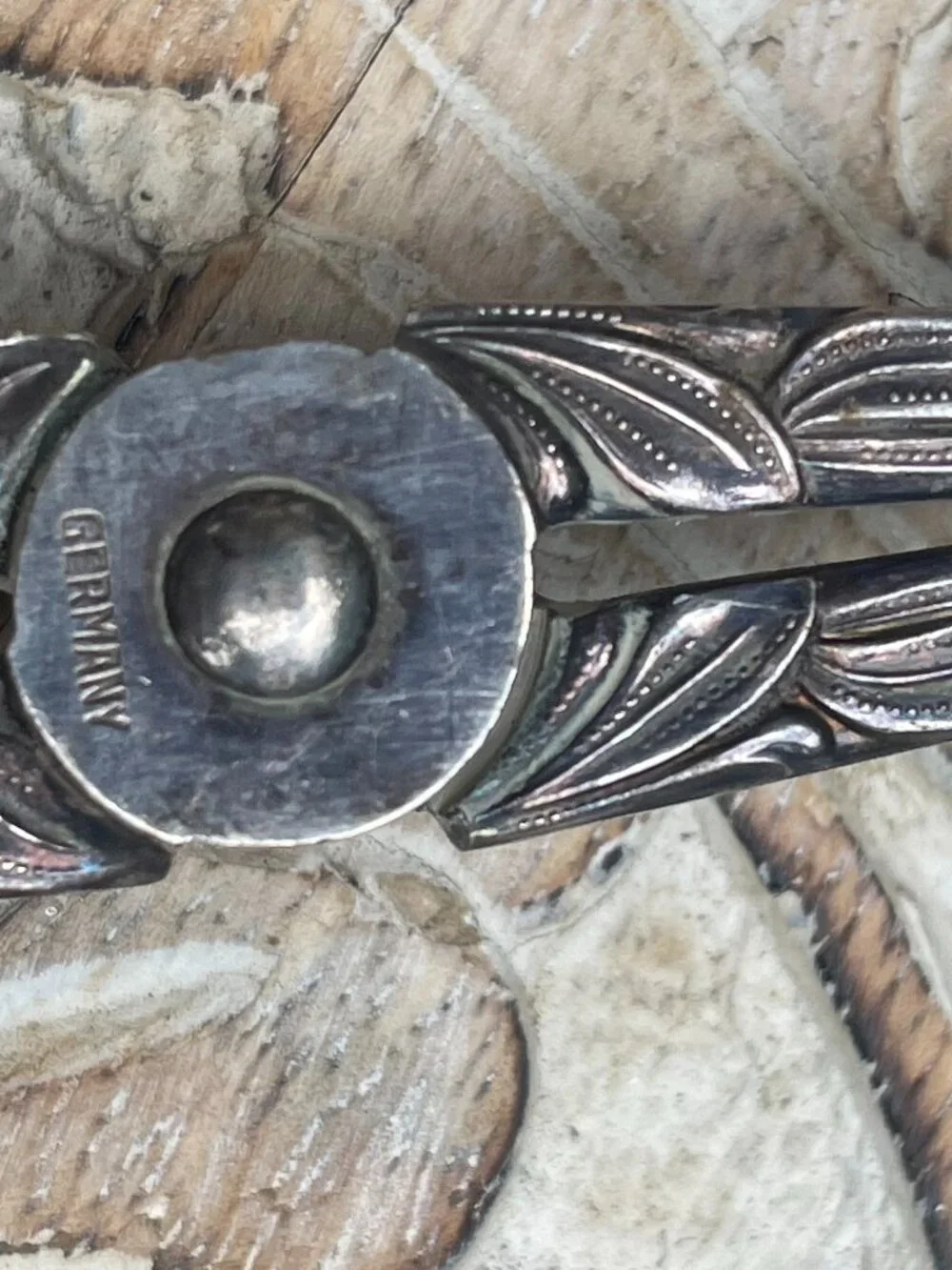 Antique Silver Plated Serving Tongs